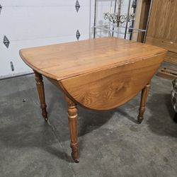 LAST CHANCE SATURDAY- Antique Drop leaf Gate Leg Table 