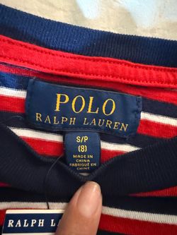 Polo Ralph Lauren Striped Top Size Small New with tags