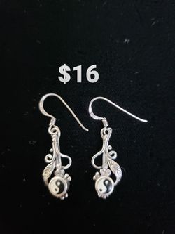 Sterling Silver dangle Earrings #2