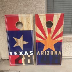 Custom Wrapped Cornhole Boards 