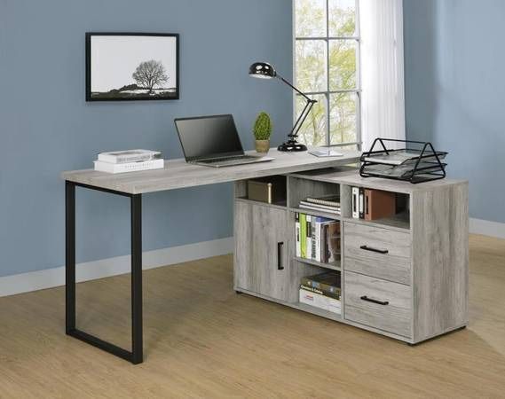 Great Desk with Lots Of Storage!! Organize Your Space!! Hot Sale!