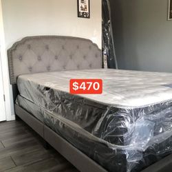 New Queen Beds With Mattresses Included! Delivery Available 