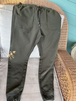 Men’s Olive Green Jogger Pants - size S