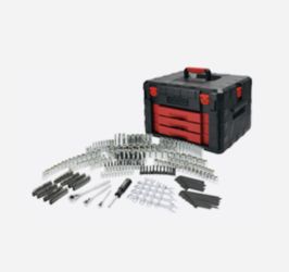 320 piece mechanic tool set with case