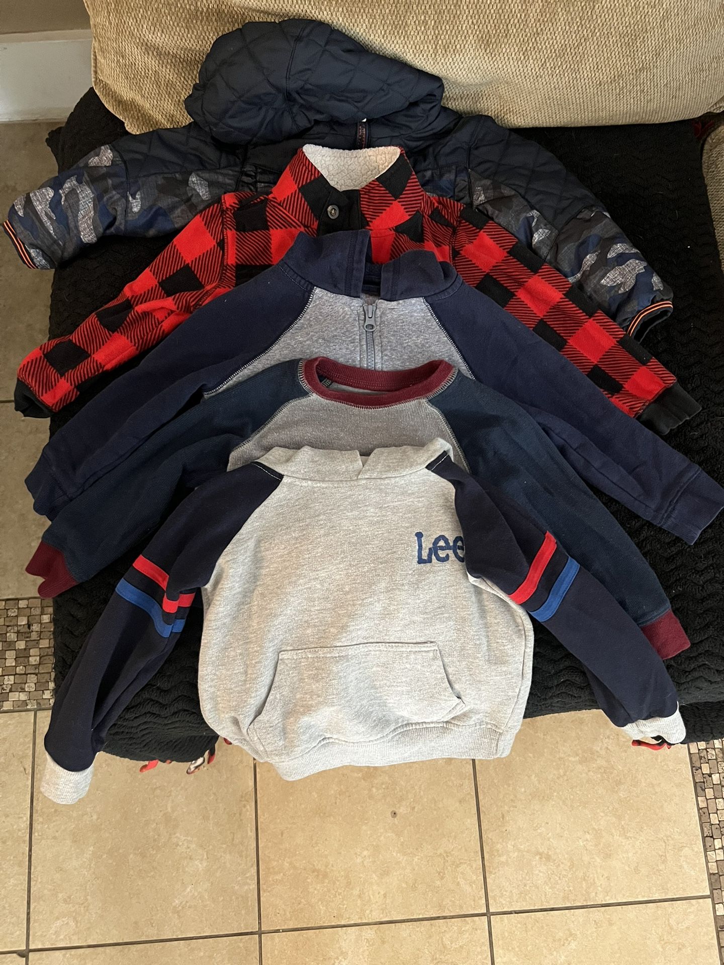 2 Boxes Of Toddler boys Clothes 2T 3T