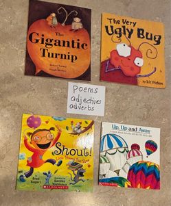 Adjective & adverb focused books for the Classroom, teacher, reading, educational