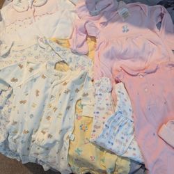 Newborn To 6 Month Baby Girl Clothes