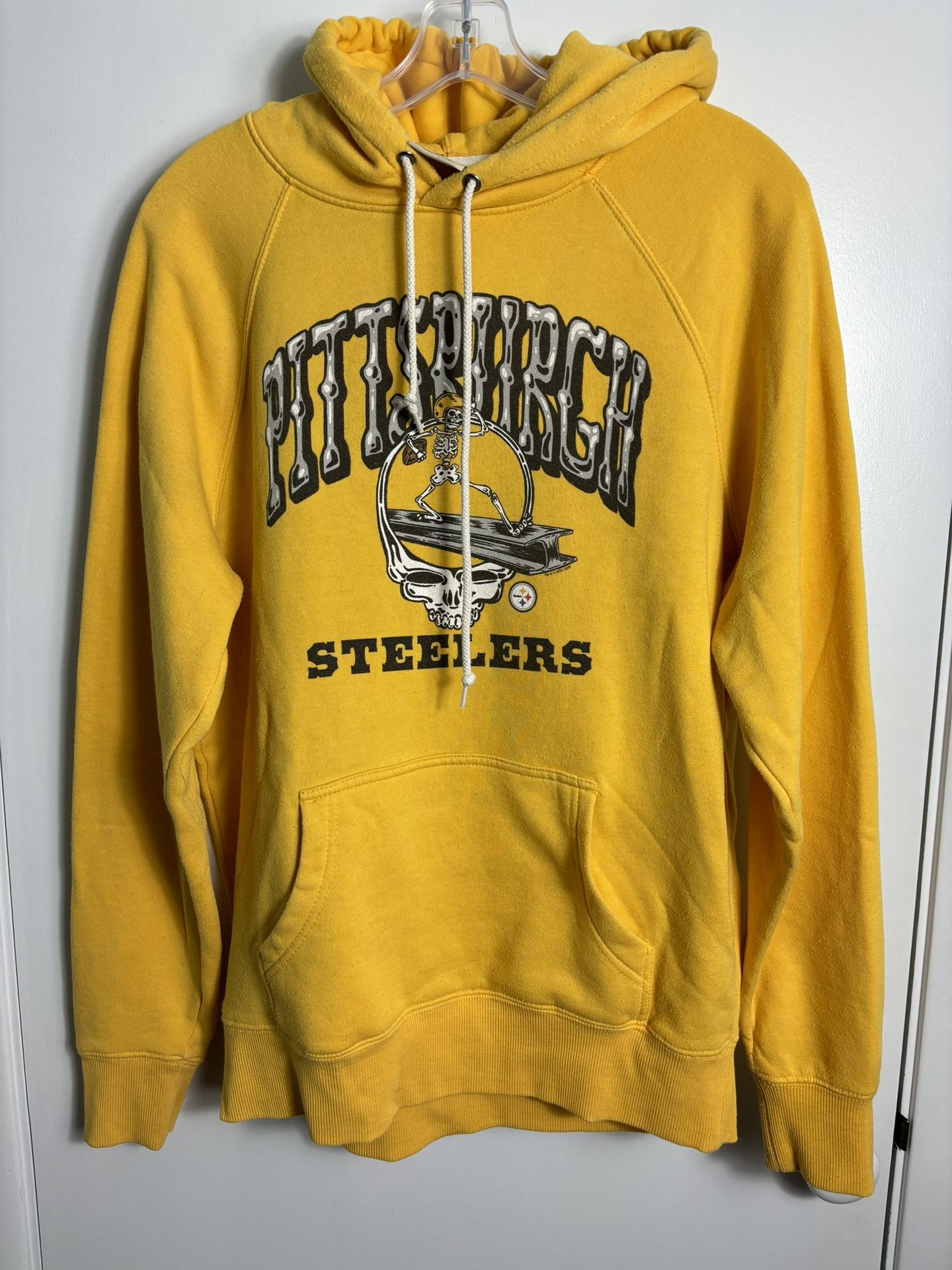 Homage NFL Grateful Dead Pittsburgh Steelers Hoodie Sweatshirt Size Medium