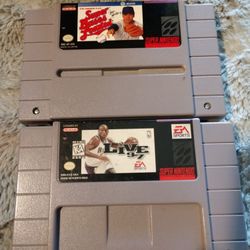 Super Nintendo Sports Lot #1 (Arlington)(Read Before Messaging)