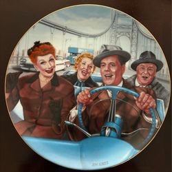 I Love Lucy collector plate