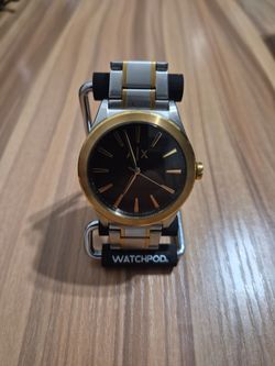 Armani Exchange AX2336 Nico Black Dial Two-Tone