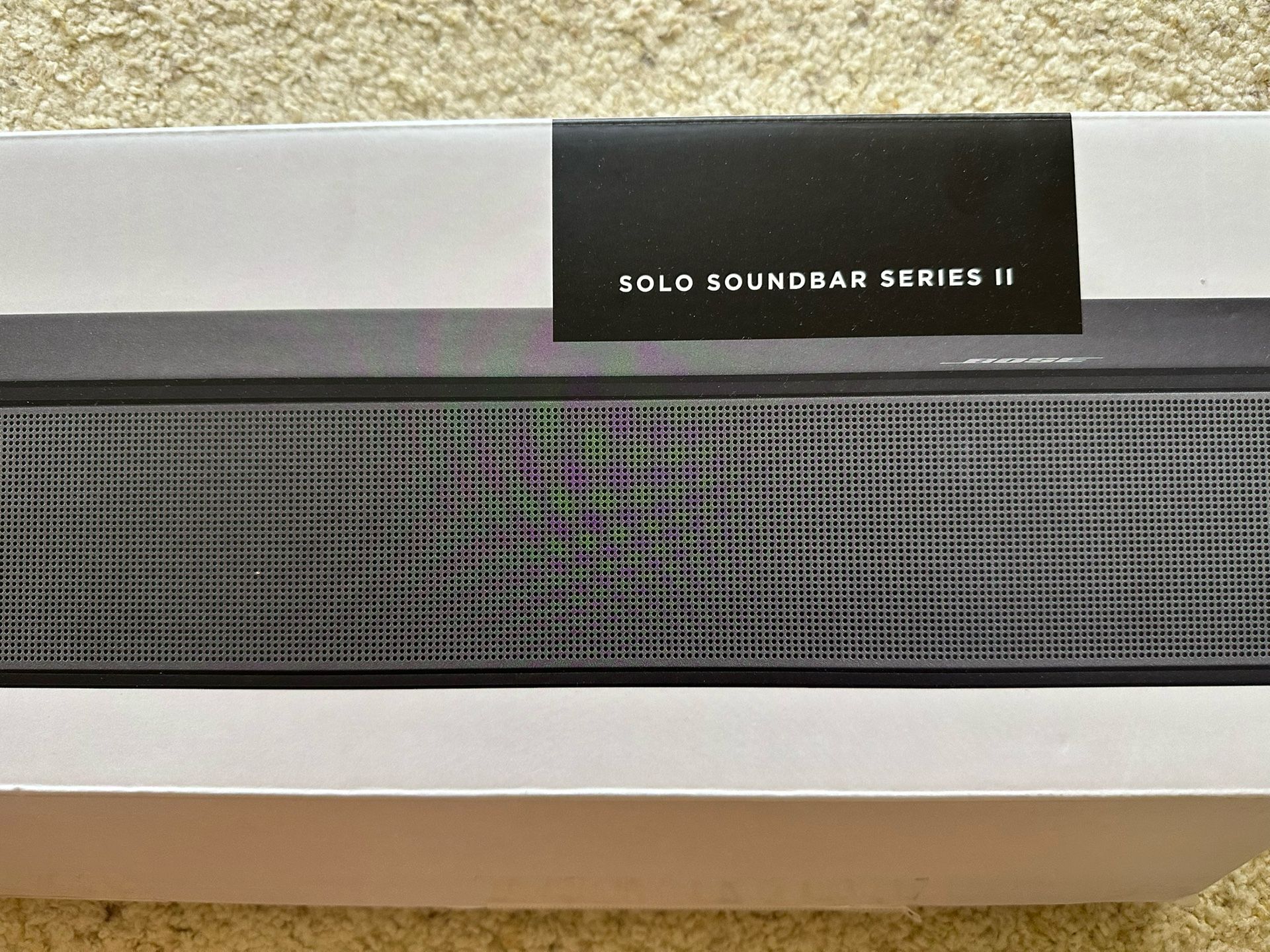 Bose Solo Series II 3-Inch, Sound Bar, Built-in Dolby