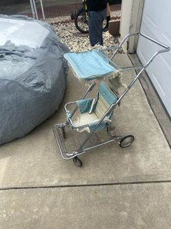 Antique Baby Stroller 