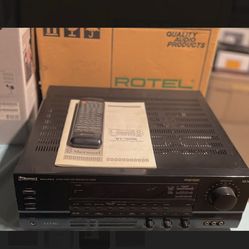 Vintage Receiver by Sherwood RV-7050R With Remote & Manual Works Great!