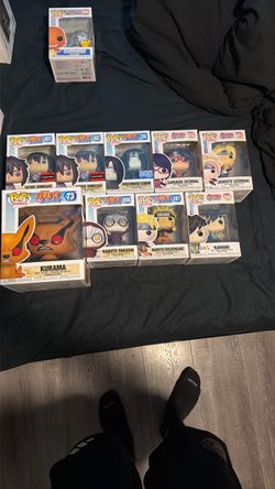 Naruto/boruto Funko pop lot