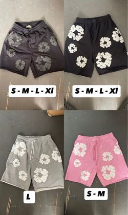 Denim tear shorts