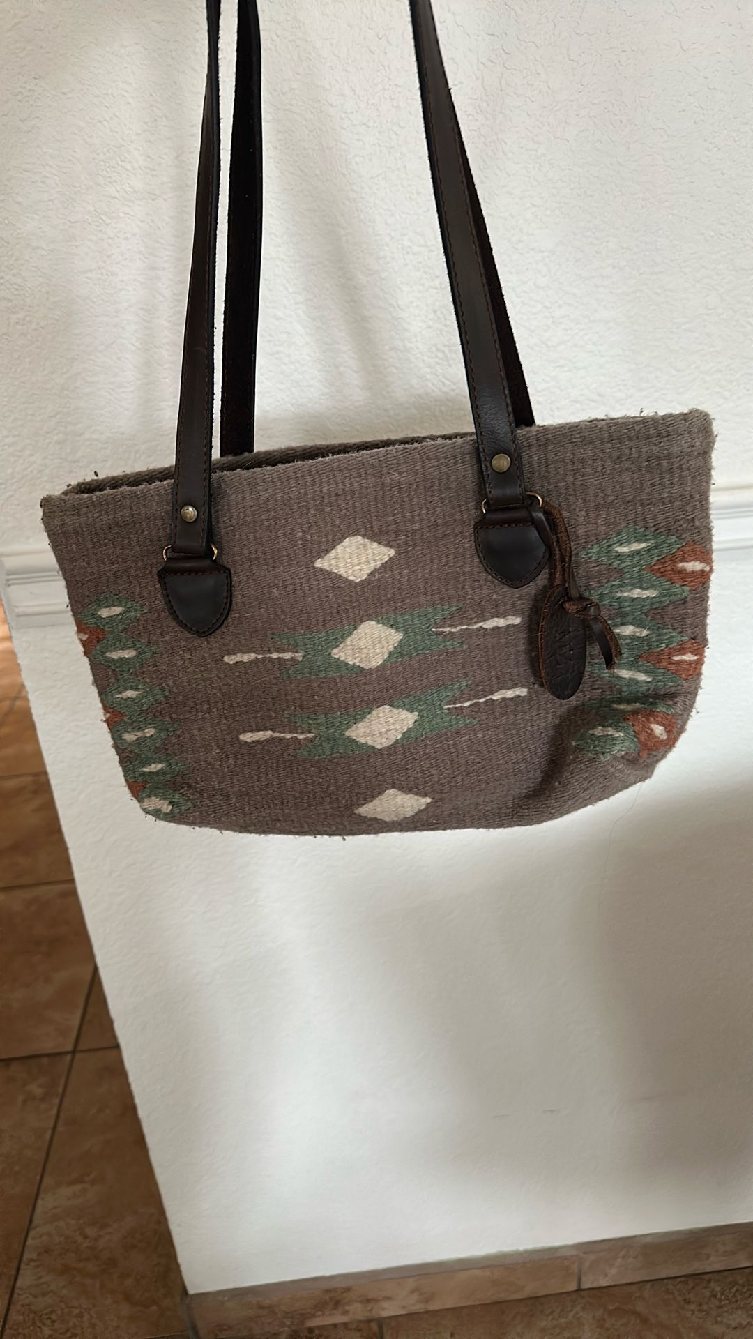 Wool Authentic Hand bag MZ
