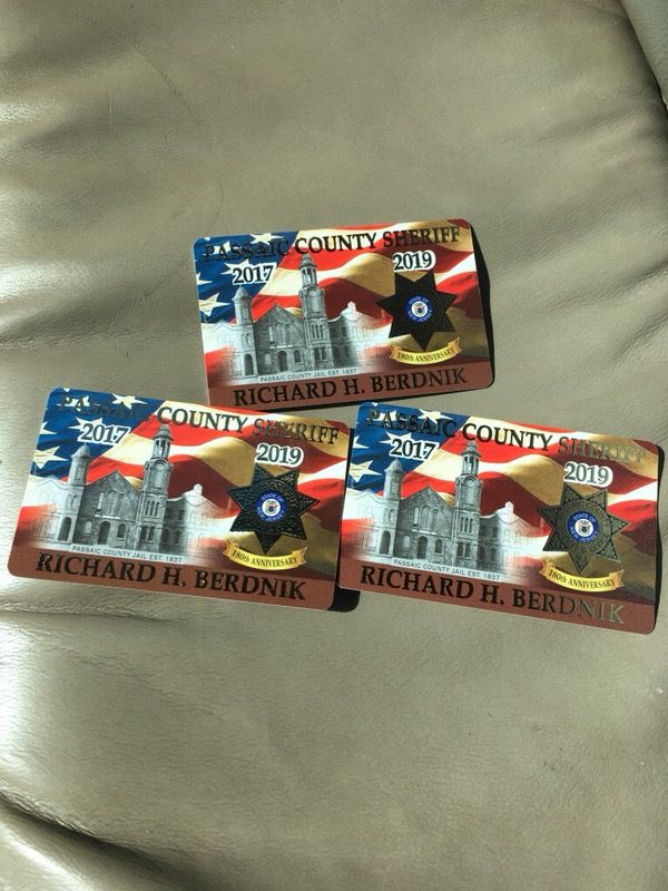 PASSAIC COUNTY PBA 20 CARDS