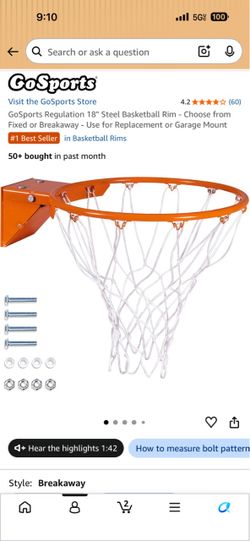 Basketball rim