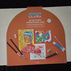 Brand New Mondo Llama Go Go Studio Mixed Media Case 