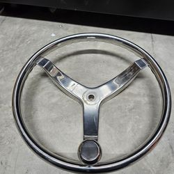 Stainless Marine Steering Wheel 