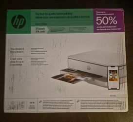 HP Envy 6155 All-in-One Printer with 3 months free Instant Ink, AI-capable New in Box Sealed