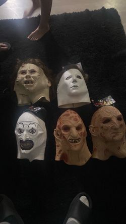 Horror Halloween Mask Collection – Set of 5