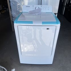 Samsung 7.2 cu. ft. Vented Electric Dryer in White with Sensor Dry