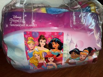 Disney princess twin blanket