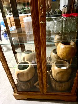 Glass vintage cabinet