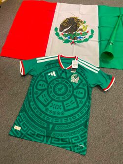 Set de Playera y Bandera de Mexico