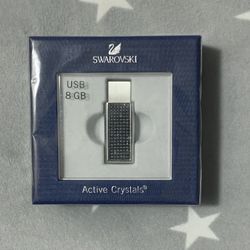 NEW-Swarovski Crystal USB(8 GB)