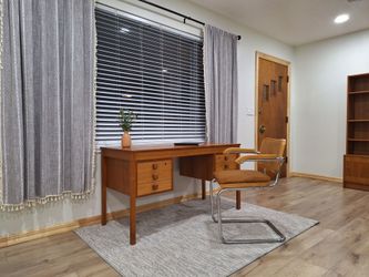 1960's MCM Danish Teak Desk by Domino Møbler