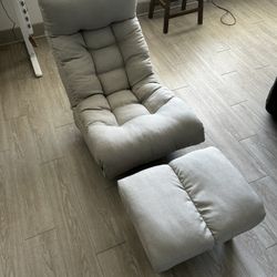 Reclining Chair With Ottoman