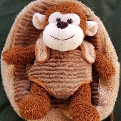 popatu monkey plush backpack