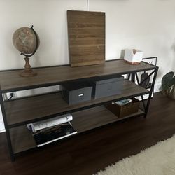 Three Tier Industrial Book Stand Or Tv Stand