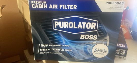 Purolator Boss Premium Cabin Air Filter PBC35865