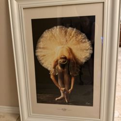 IKEA Ballerina Framed Art
