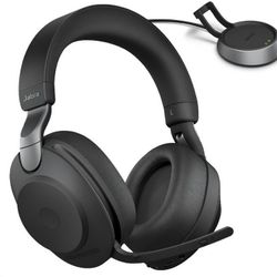 Headset Jabra Evolve2 85 - Over-Ear - USB-A MS Teams Stereo Stand - Black Wireless Headset - Original - Brand New
