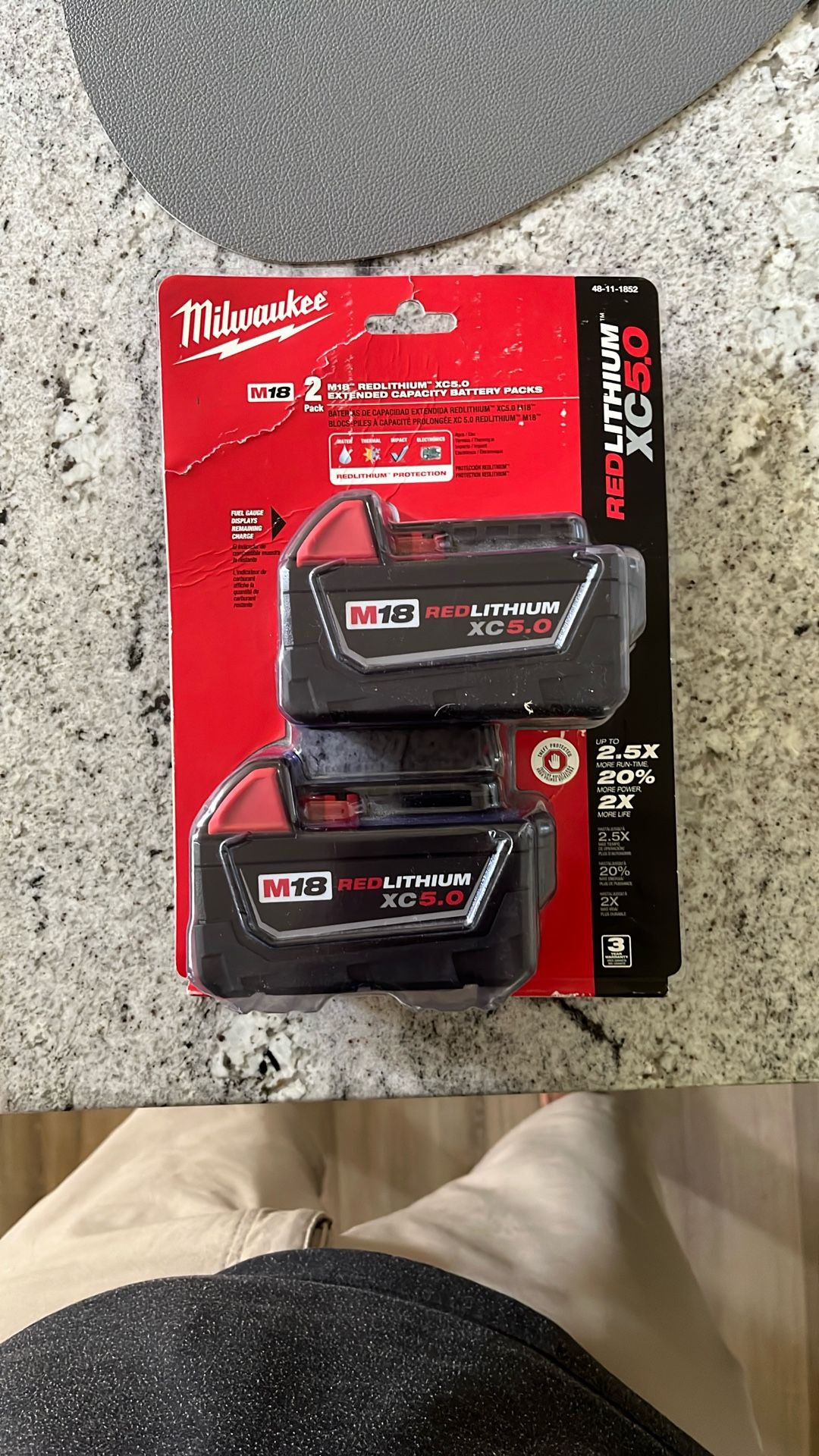 Milwaukee Battery Pack