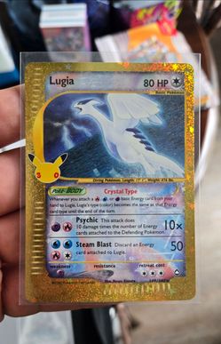 Pokemon Cards Lugia 30th