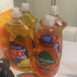 Ajax, Palmolive Dish Soap 
