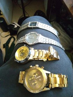 Lot of 4 Fashion Watches