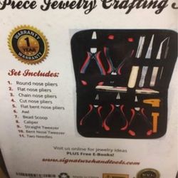 11 piece jewelry crafting tool kit new