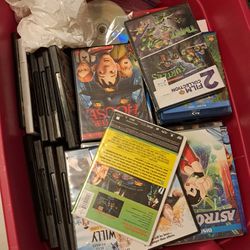 HUGE box of DVDs and Blu-ray 