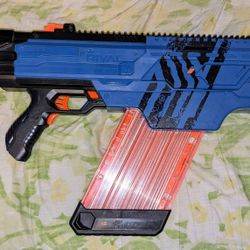 Nerf Rival Khaos Blue MXVI-4000 Motorized Blaster Complete