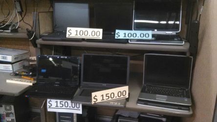Laptops $ 100