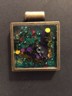 Handmade butterfly pendant