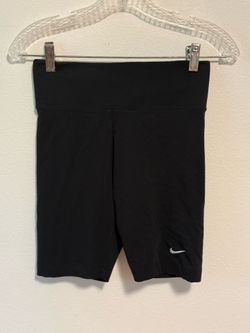 Nike Women's High Waisted Bike Shorts Black Size Small Excellent Condition Reuse