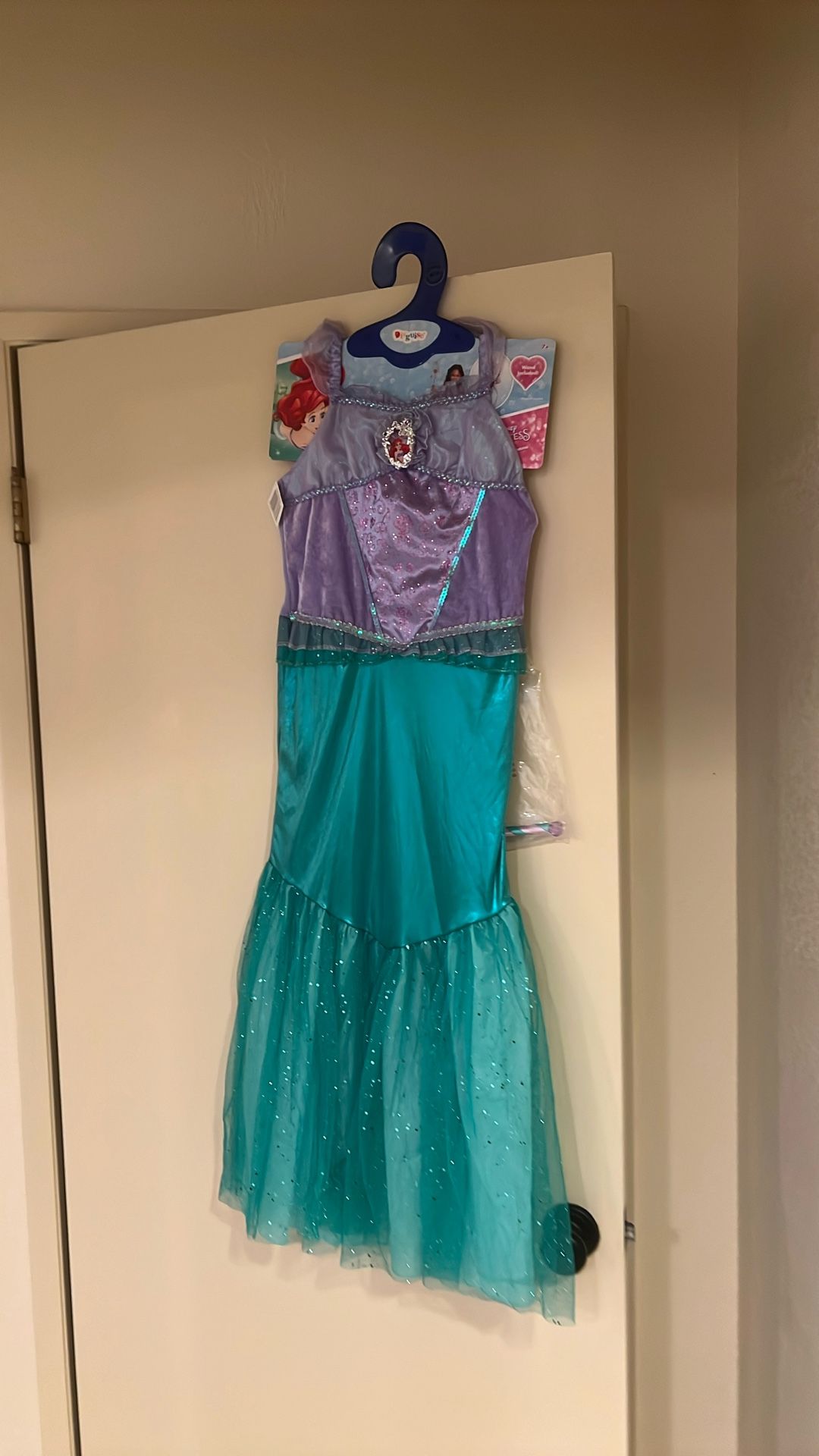 Disney Princess Ariel Costume Size 7-8 NEW